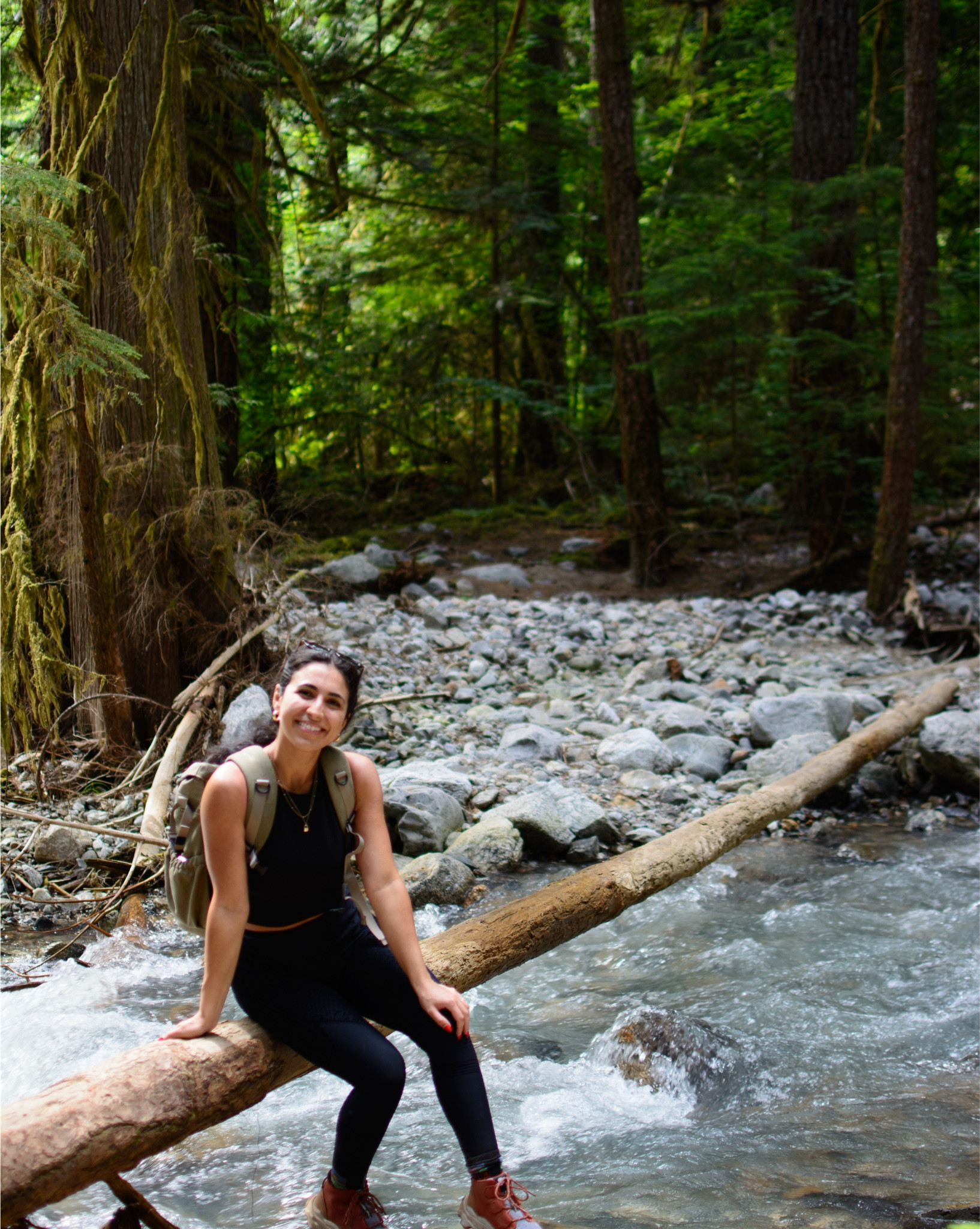My favorite versatile and comfy hiking outfit! These active leggings from Savage x Fenty are so flattering, don’t roll down, suck you in, and hold up well during high impact activity! I love this cropped Athleta top paired with it! These Sorel hiking boots are comfy and cute and go with everything!#workoutset #hiking 

#LTKFindsUnder100 #LTKActive #LTKShoeCrush