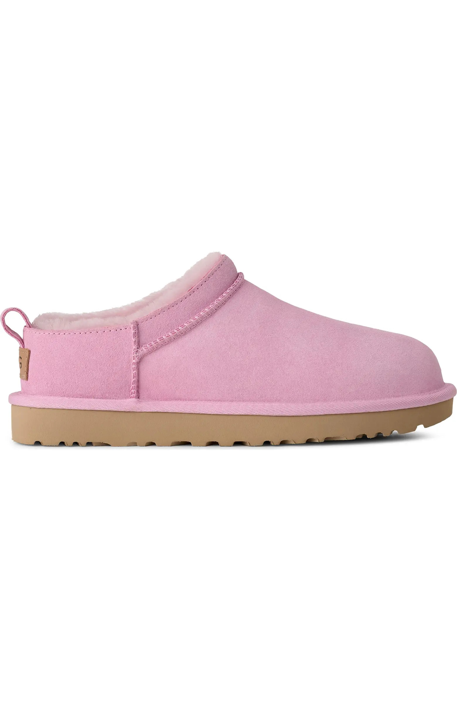 Classic Micro Genuine Shearling Lined Slip-On (Women) | Nordstrom