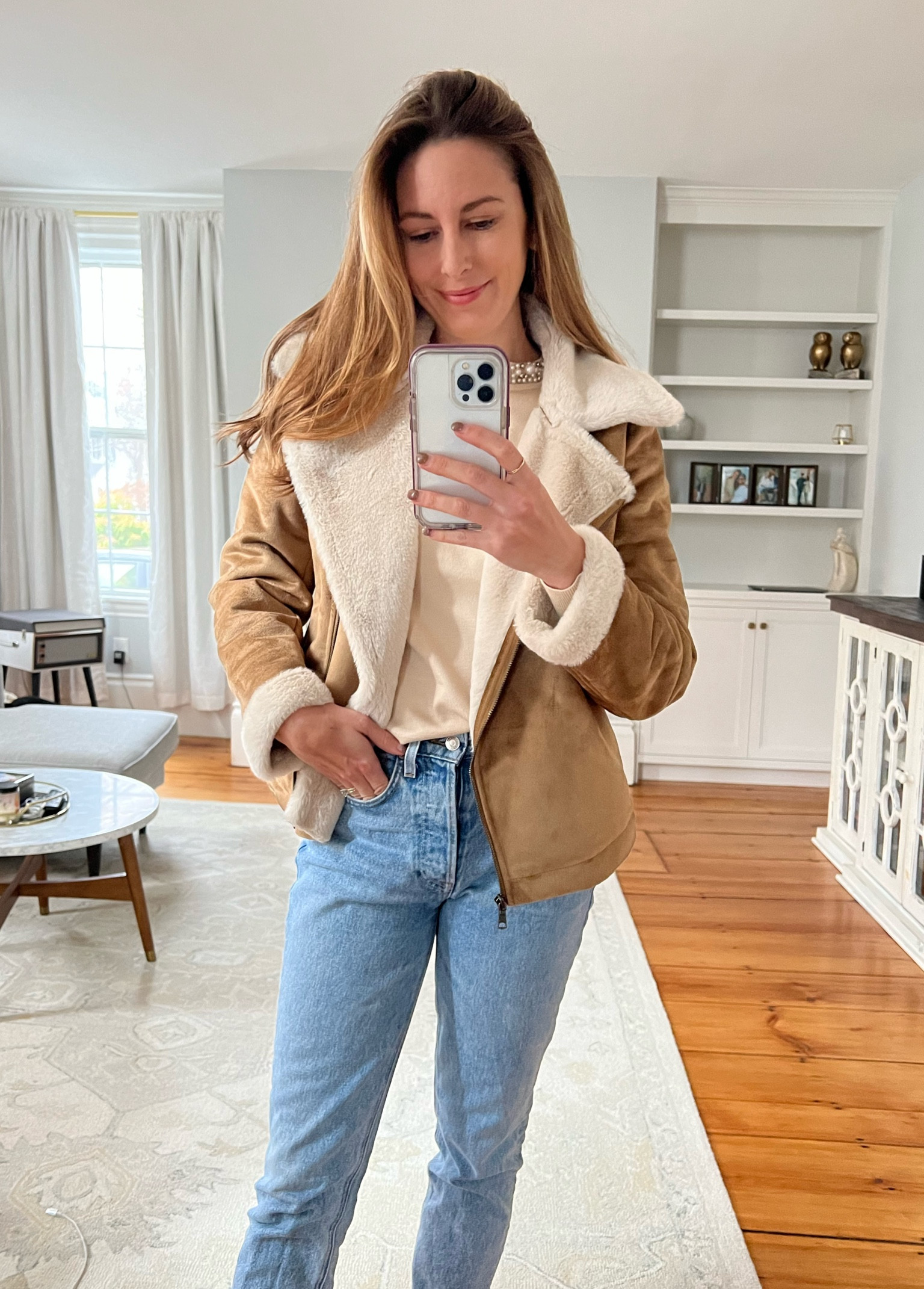 Cozy coats, faux fur jacket, Sherpa jackets on sale, embellished sweaters, cute coats, 60% off jackets today, shacket 

#LTKSeasonal #LTKunder100 #LTKsalealert