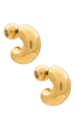 Tome Small Hoops in Gold | Revolve Clothing (Global)