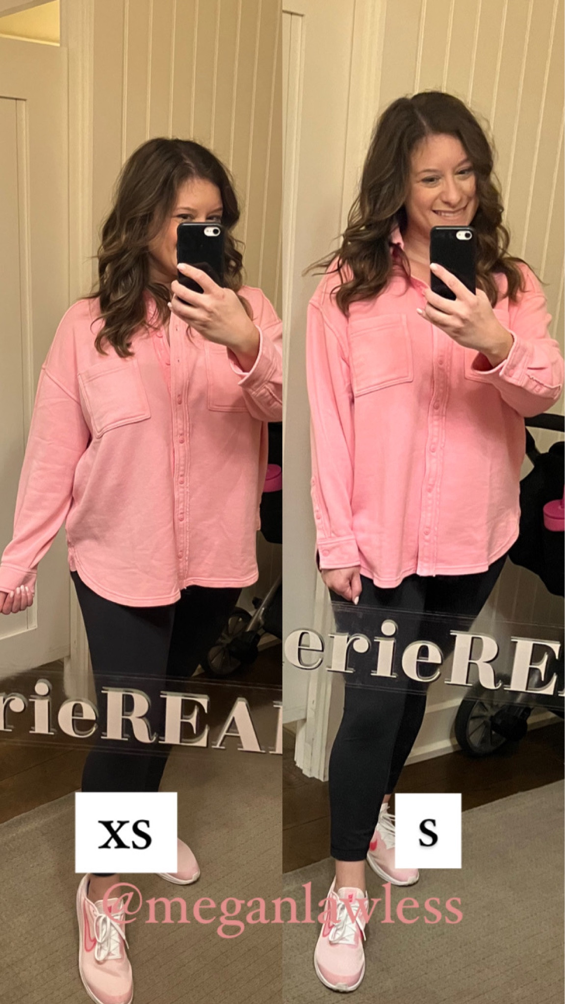 Aerie / pink for fall / pink fleece / petite / midsize 

#LTKcurves #LTKmidsize