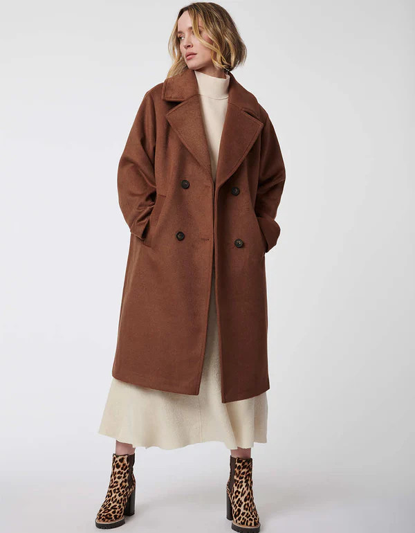 Heritage Classic Wool Coat | Bernardo Fashions