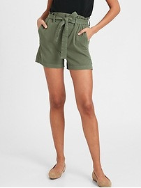 High-Rise 4" Stretch Short | Banana Republic (US)