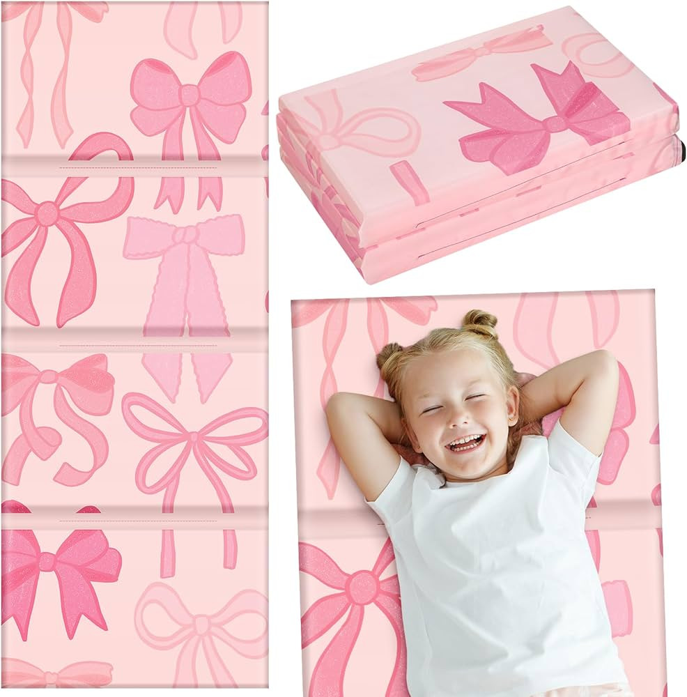 Shellwei Vinyl Nap Mat for Kids Preschool Daycare 52 x 20 x 1'' Kids Sleeping Folding Rest Mat fo... | Amazon (US)