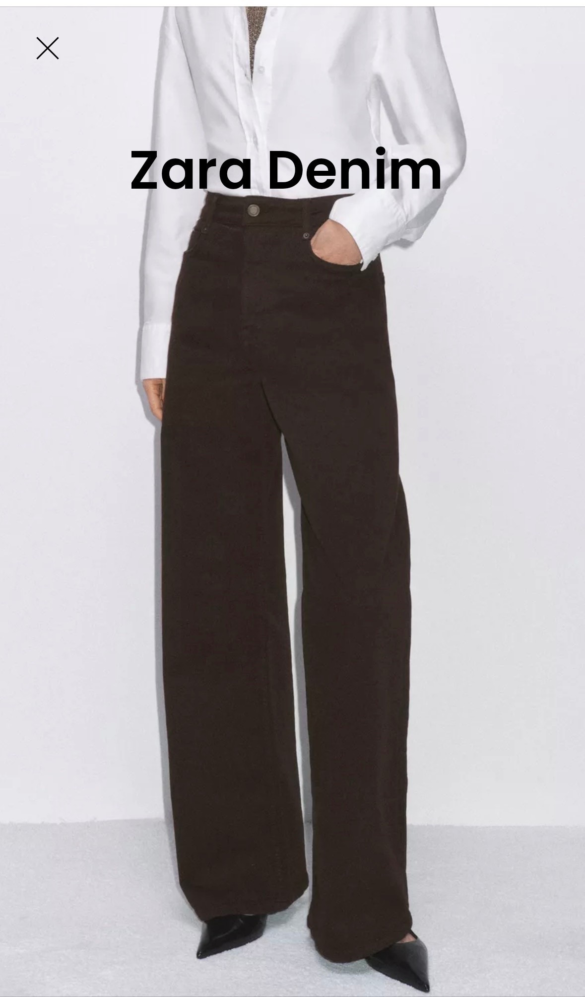 Zara Denim 

#LTKootd #LTKOver40 #LTKMidsize