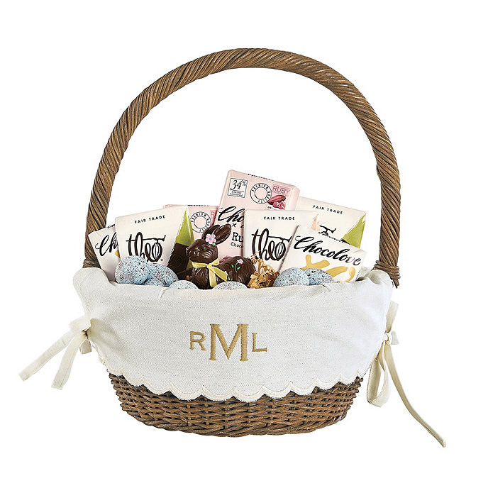 Wicker Easter Basket with Liner | Ballard Designs | Ballard Designs, Inc.