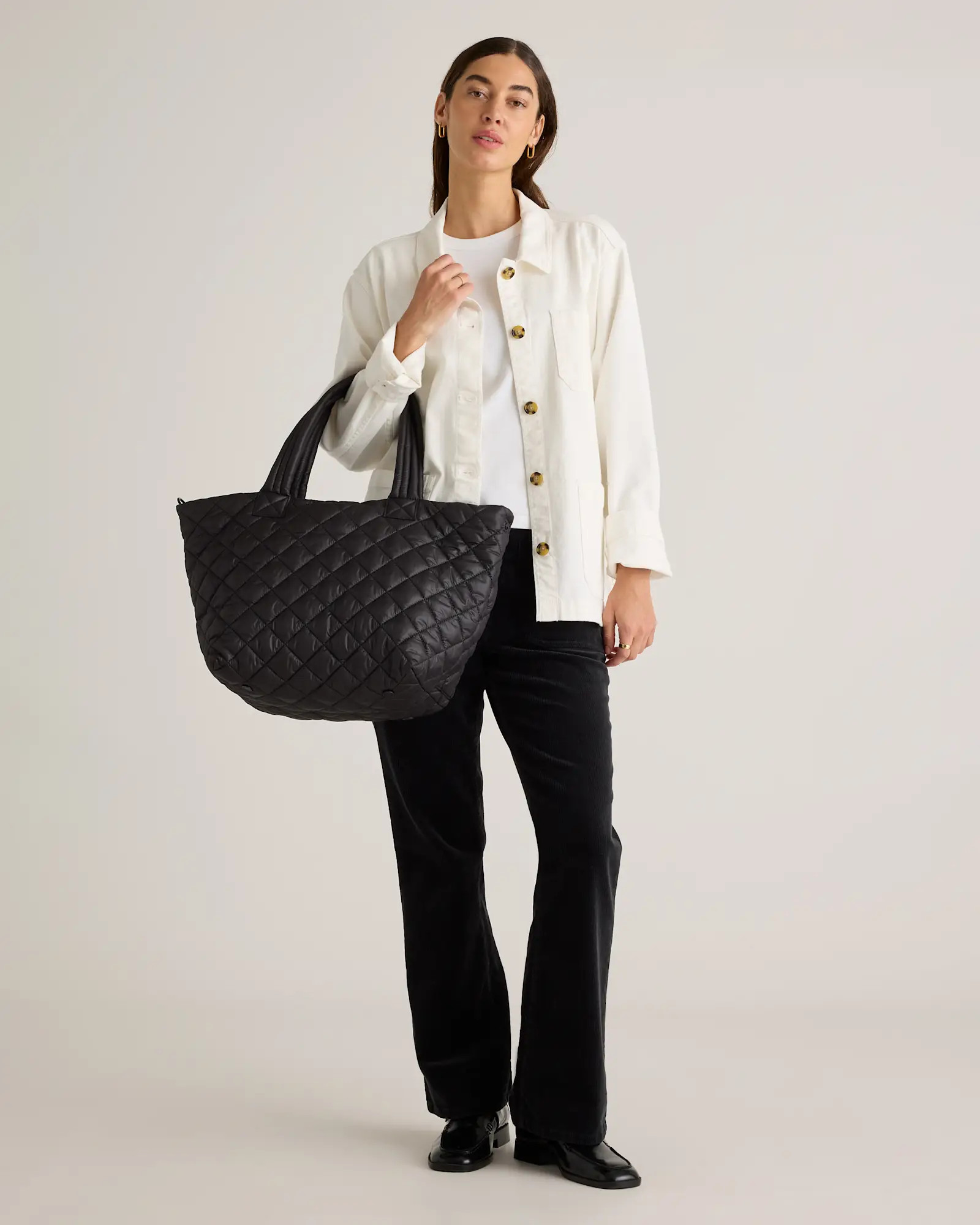 Transit Quilted Carry-All Tote | Quince