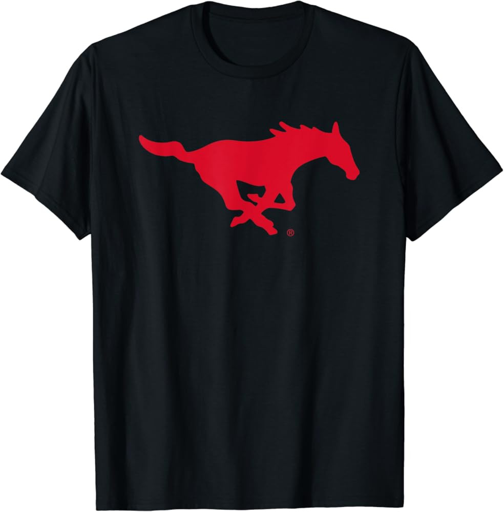 SMU Mustangs Icon Officially Licensed T-Shirt | Amazon (US)