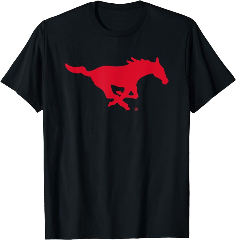 SMU Mustangs Icon Officially Licensed T-Shirt | Amazon (US)