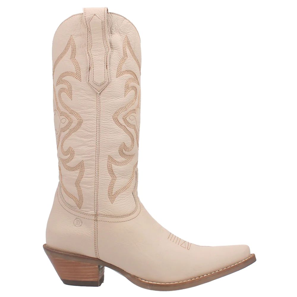 Shop Beige Womens Dingo Out West Snip Toe Cowboy Boots | Shoebacca