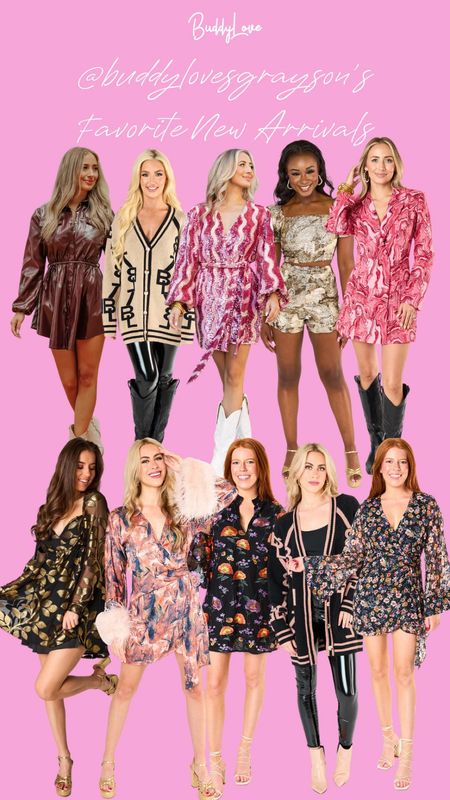 My favorite new arrivals!💕 Use my code BLGRAYSON15 for 15% off new arrivals!
BuddyLove Sequin Dress Blazer Cardigan LTK Style Tip LTK Seasonal

#LTKsalealert #LTKstyletip #LTKfindsunder100