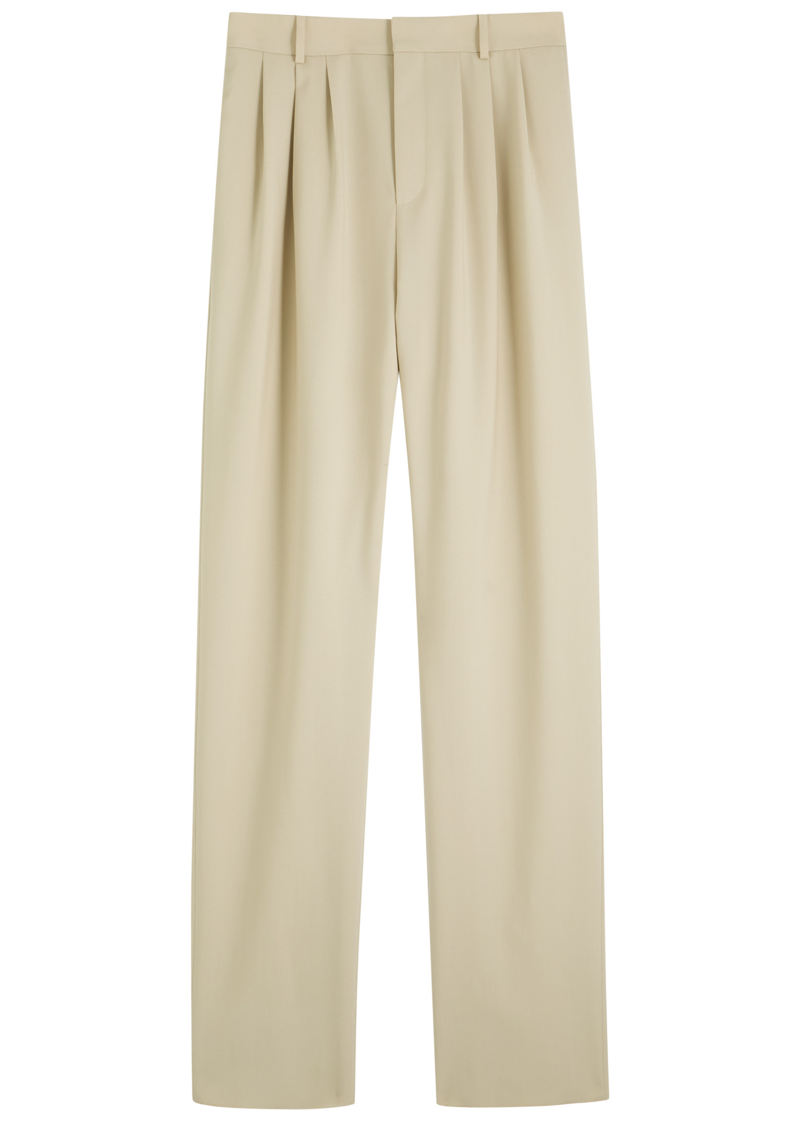 Straight-leg wool trousers | Harvey Nichols