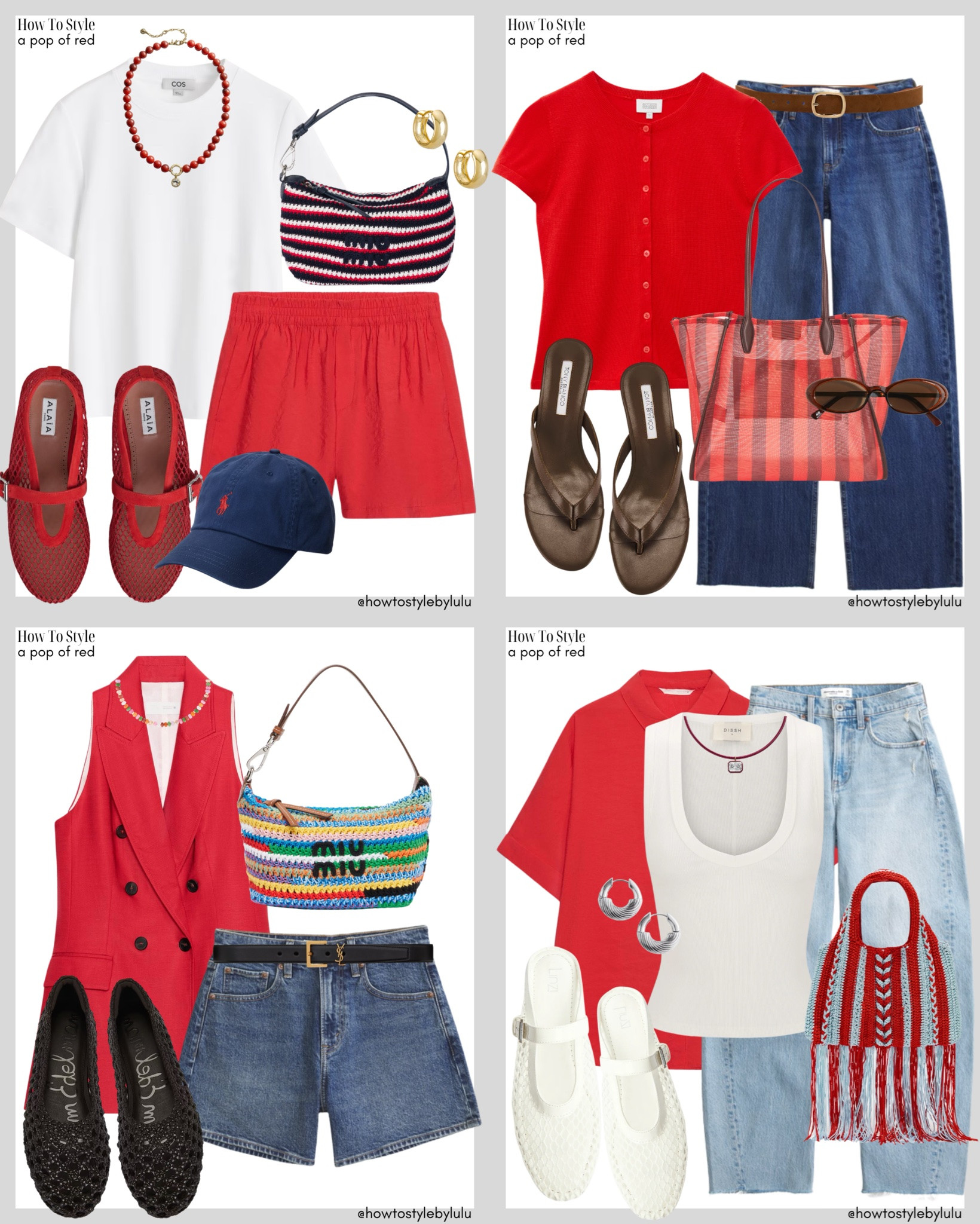 POP OF RED ❤️

#LTKsummer #LTKeurope #LTKstyletip