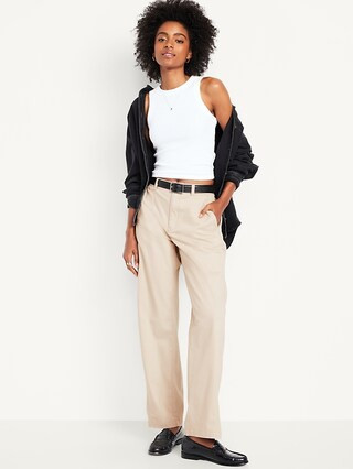 Mid-Rise OGC Barrel Chino Pants | Old Navy (US)