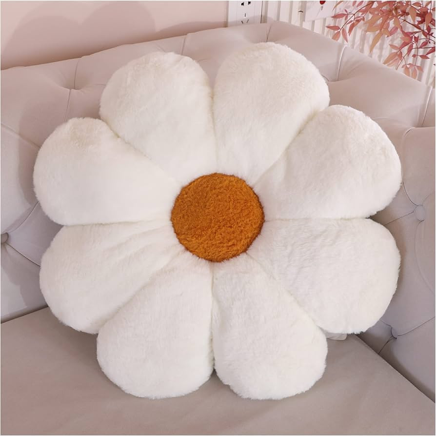 YILANLAN flower pillow floor plush cushion office cushion sofa cushion room decoration (40cm*40cm... | Amazon (UK)