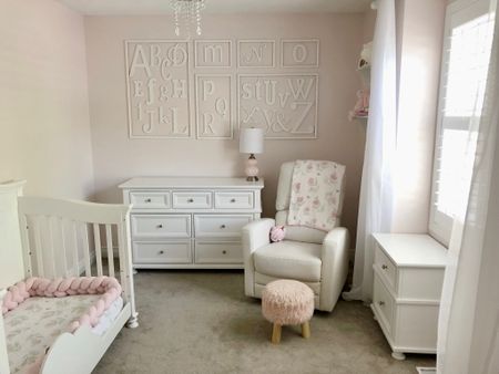 Nursery Design for our baby girl 

#LTKfamily #LTKbaby #LTKbump