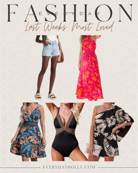 Weekly Fashion Favorites

Fashion  Fashion favorites  Trending fashion  Jean shorts  Denim  Maxi dress  Floral dress  Mini dress  Vacation outfit  Swim  Swimsuit  EverydayHolly

#LTKover40 #LTKswim #LTKstyletip