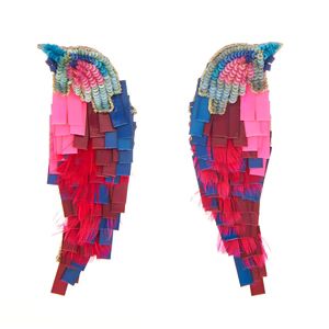 Bird Earrings Hot Pink | Mignonne Gavigan