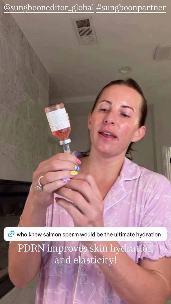 @sungbooneditor_global #sungboonpartner PDRN improves skin hydration and elasticity!