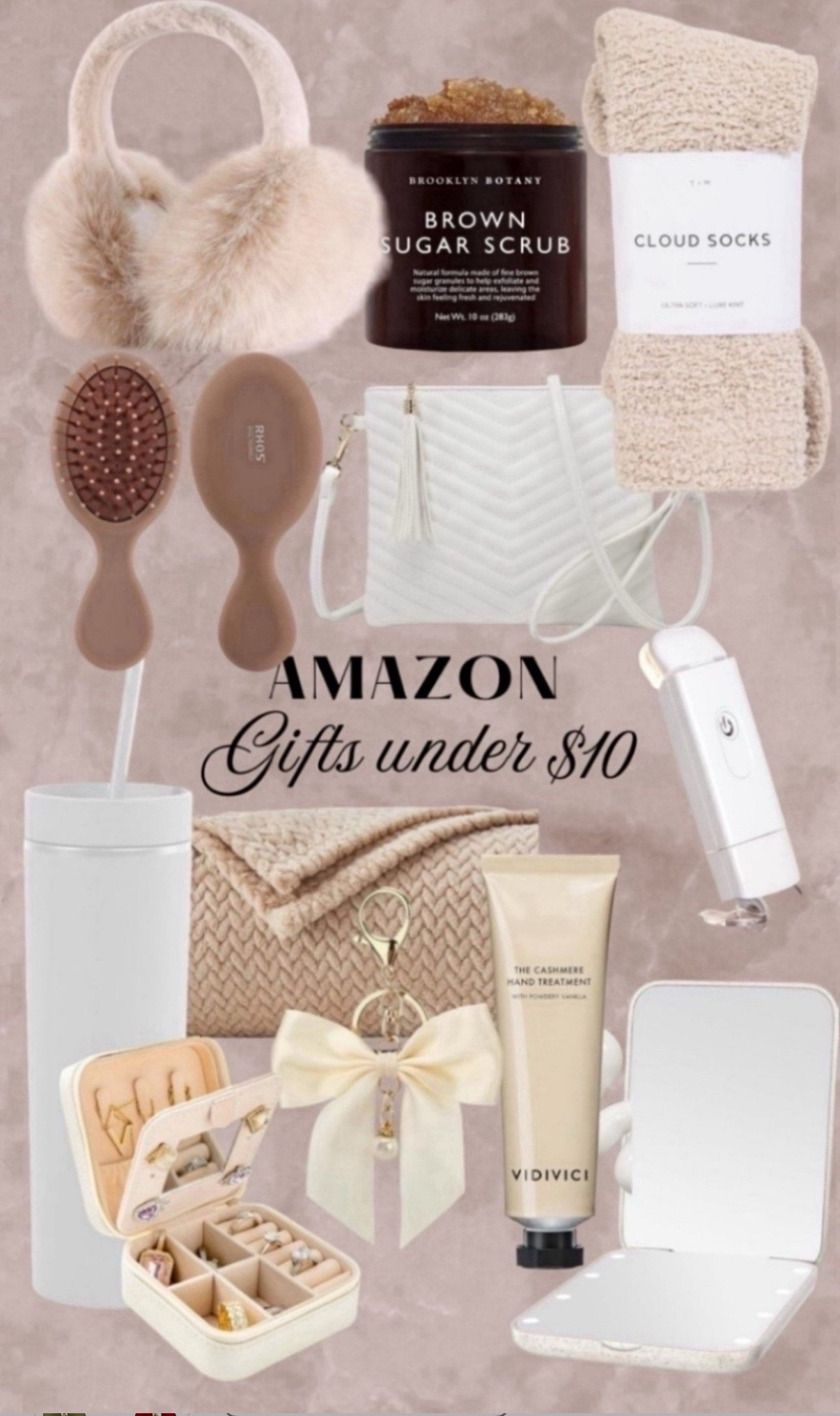 gifts under $10 
stocking stuffers 



#christmasgifts