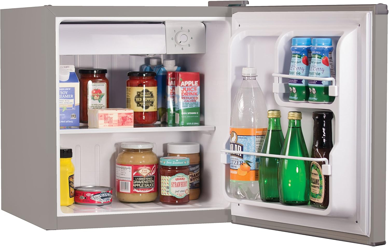 BLACK+DECKER BCRK17V Compact Refrigerator Energy Star Single Door Mini Fridge with Freezer, 1.7 C... | Amazon (US)