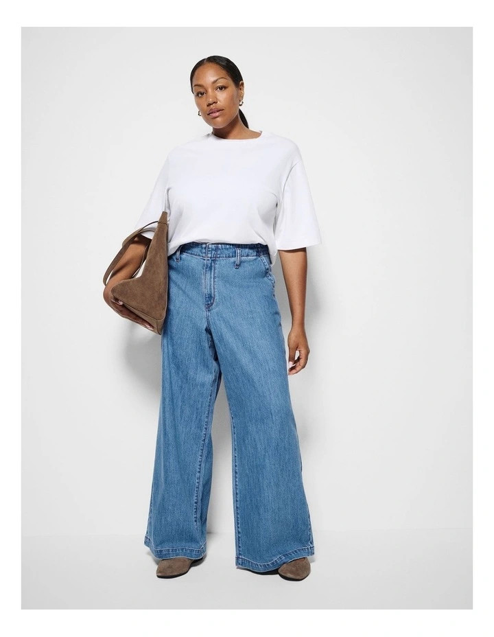 CommonrySide Pocket Jean in Light Blue Wash | Myer