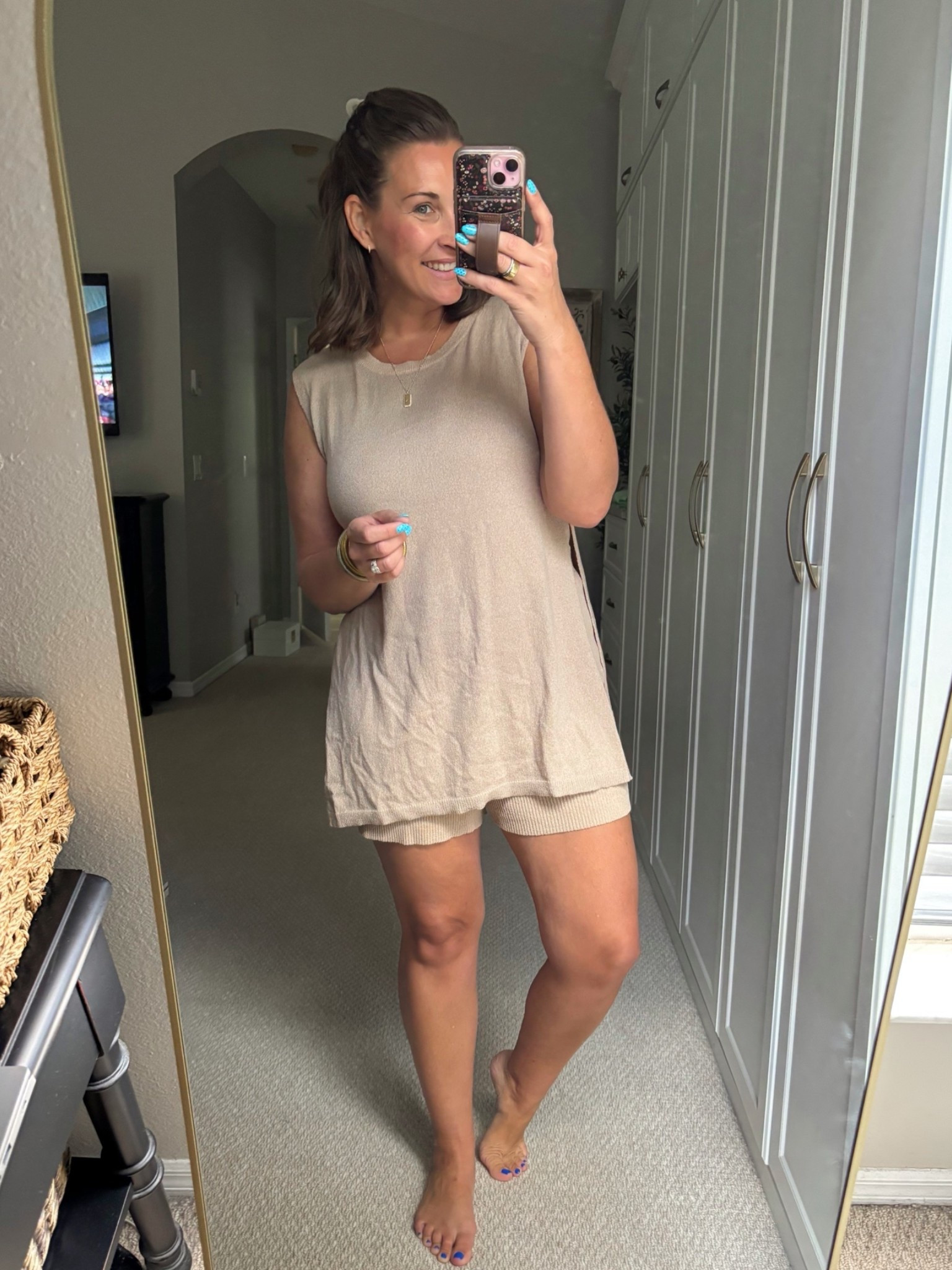 Easy casual set for summer! ☀️🥥 

TTS: medium

#LTKgrwm #LTKootd #LTKmomlife