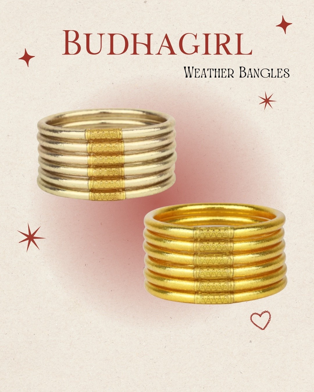 Budhagirl Weather Bangles 