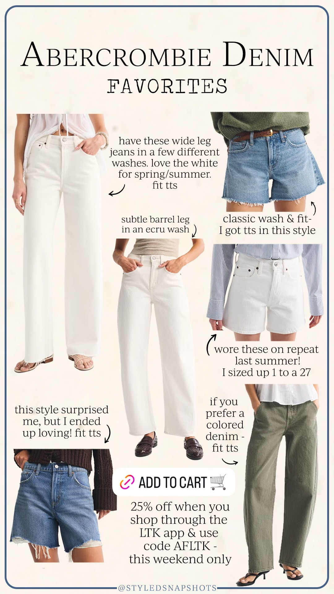 LTK spring sale - this weekend only, take 25% off with code AFLTK when you shop through the LTK app. 

#LTKSpringSale