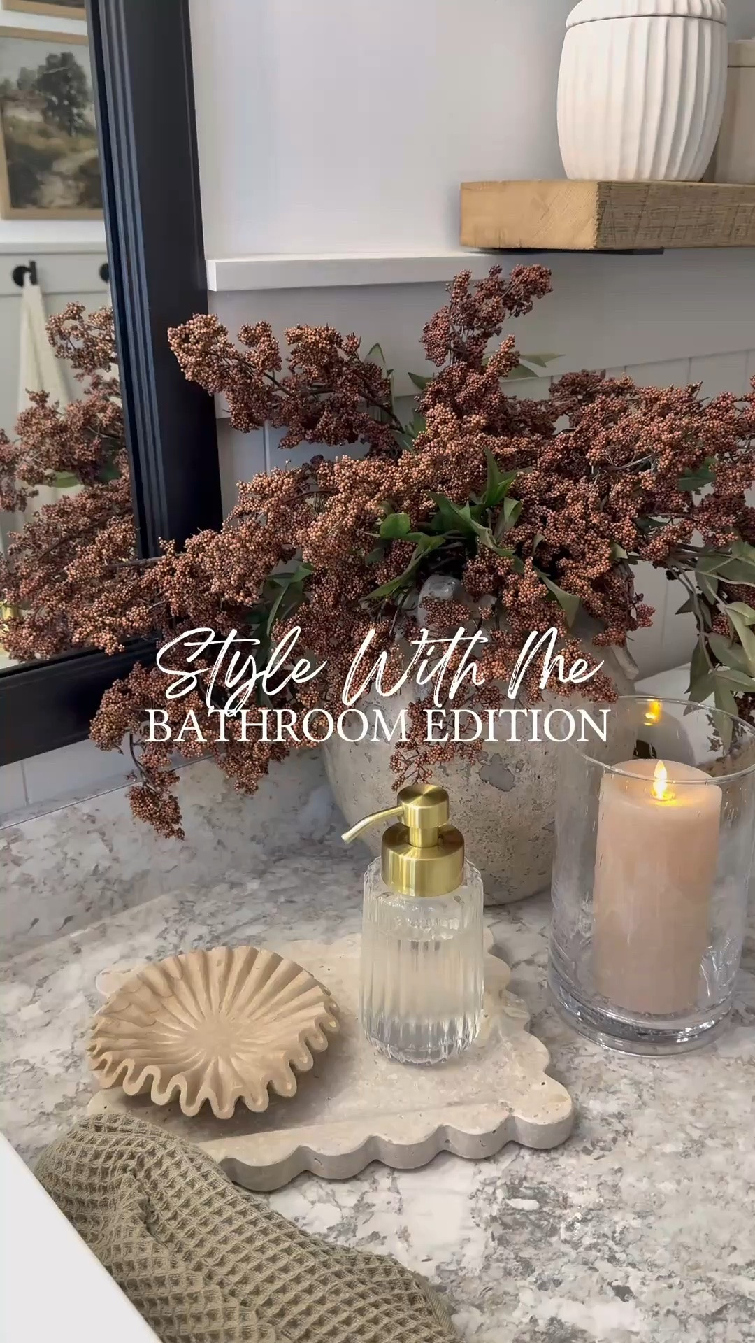 Bathroom Finds That Make It Feel Extra Cozy 🤎

It’s the little details that make a bathroom feel warm, collected, and inviting. Loving this mix of beautiful textures, warm finishes, cozy stems, and soft candlelight—simple pieces that make an everyday space feel a little more special.

#LTKHome #LTKFinds #BathroomDecor #BathroomInspo #BathroomFinds #HomeDecor #HomeFinds #CozyHome #NeutralHome #ModernOrganic #HomeInspo #InteriorInspo #CozyDecor #HomeStyling #AmazonHome

#LTKHome #LTKSaleAlert #LTKSeasonal