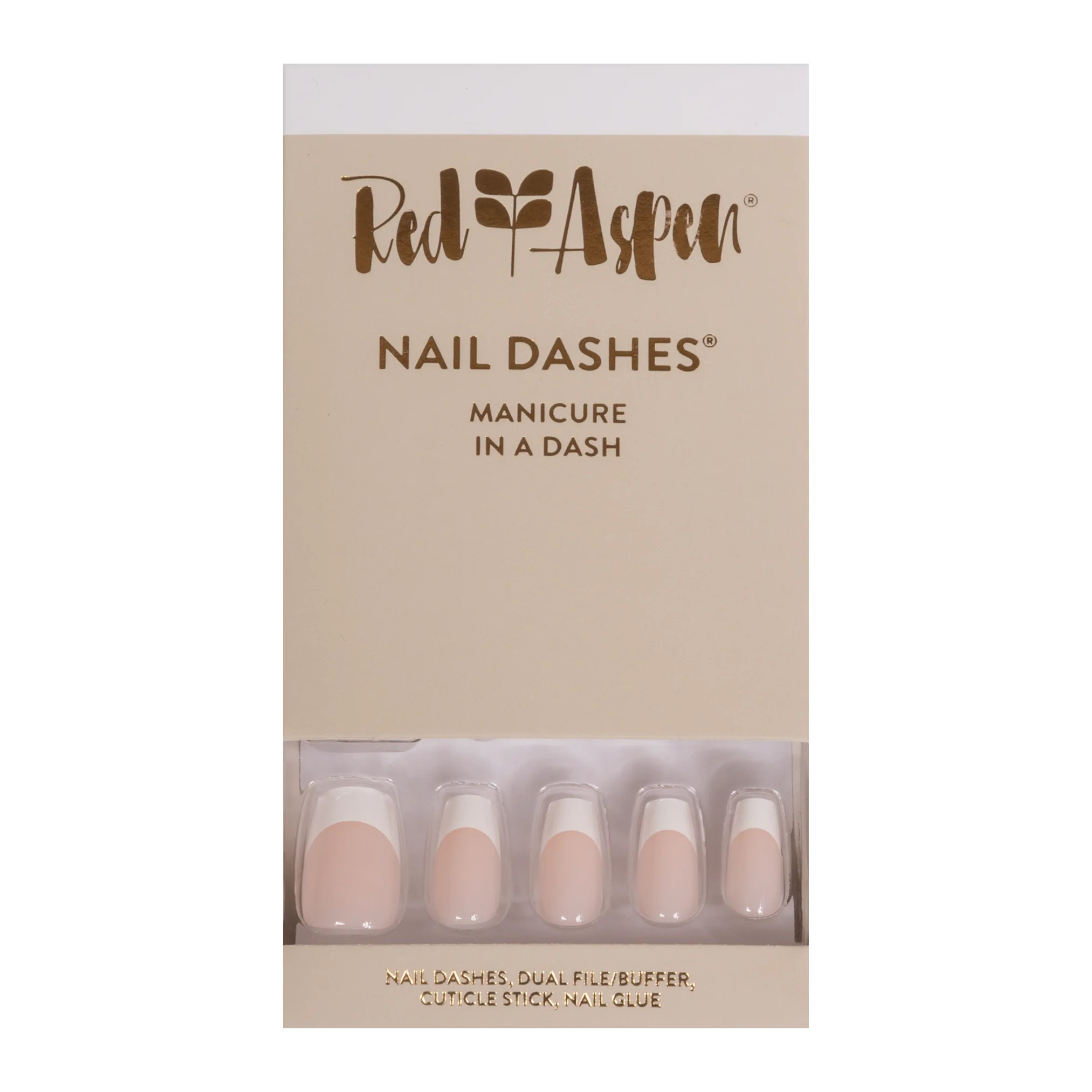Nevaya's French Tip | Red Aspen