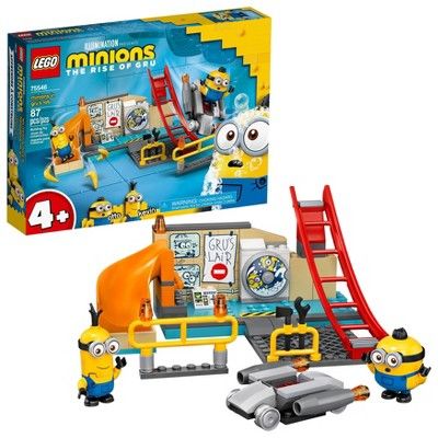 LEGO Minions Minions in Gru&#39;s Lab Building Toy 75546 | Target