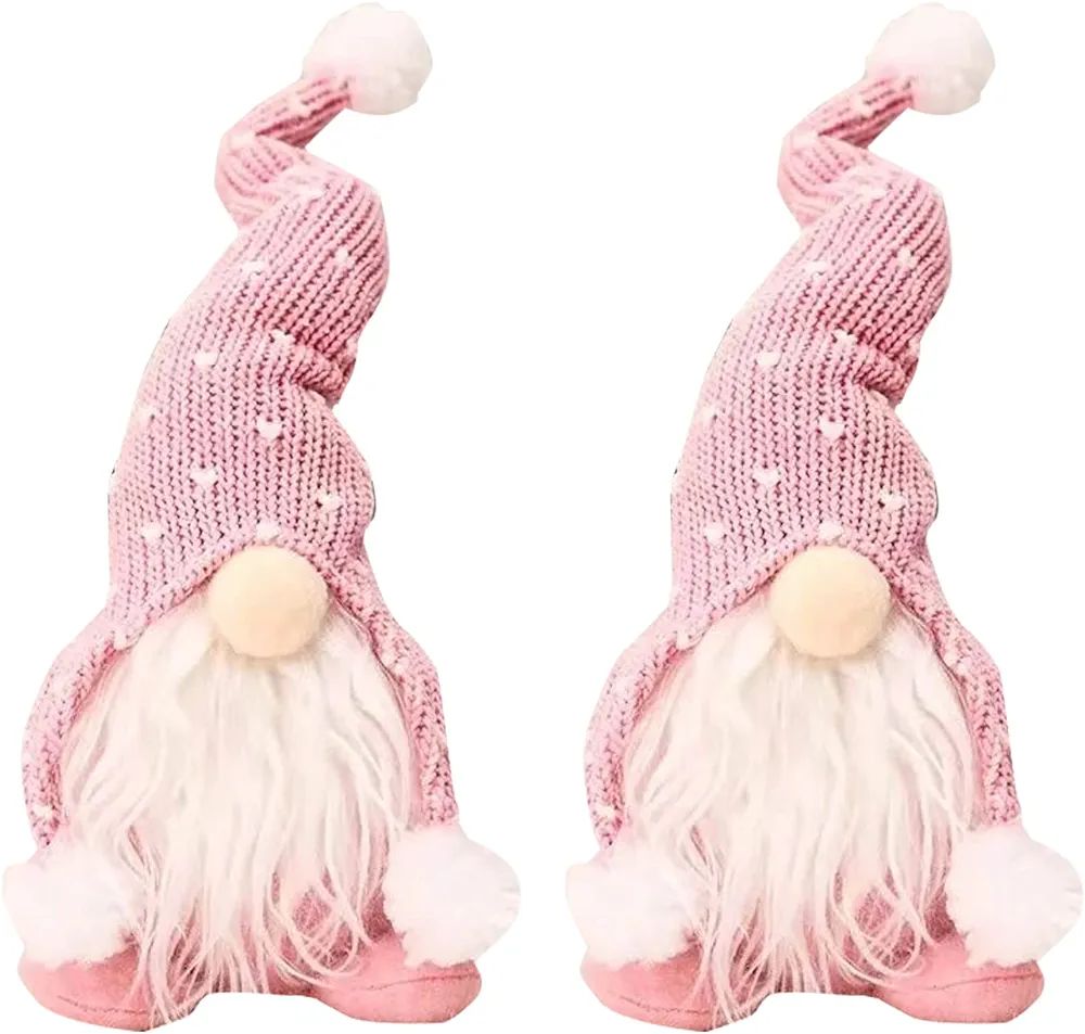 Xugoox Christmas Decoration 2Pcs Christmas Gnome Decoration Handmade Swedish Tomte Christmas Elf ... | Amazon (CA)