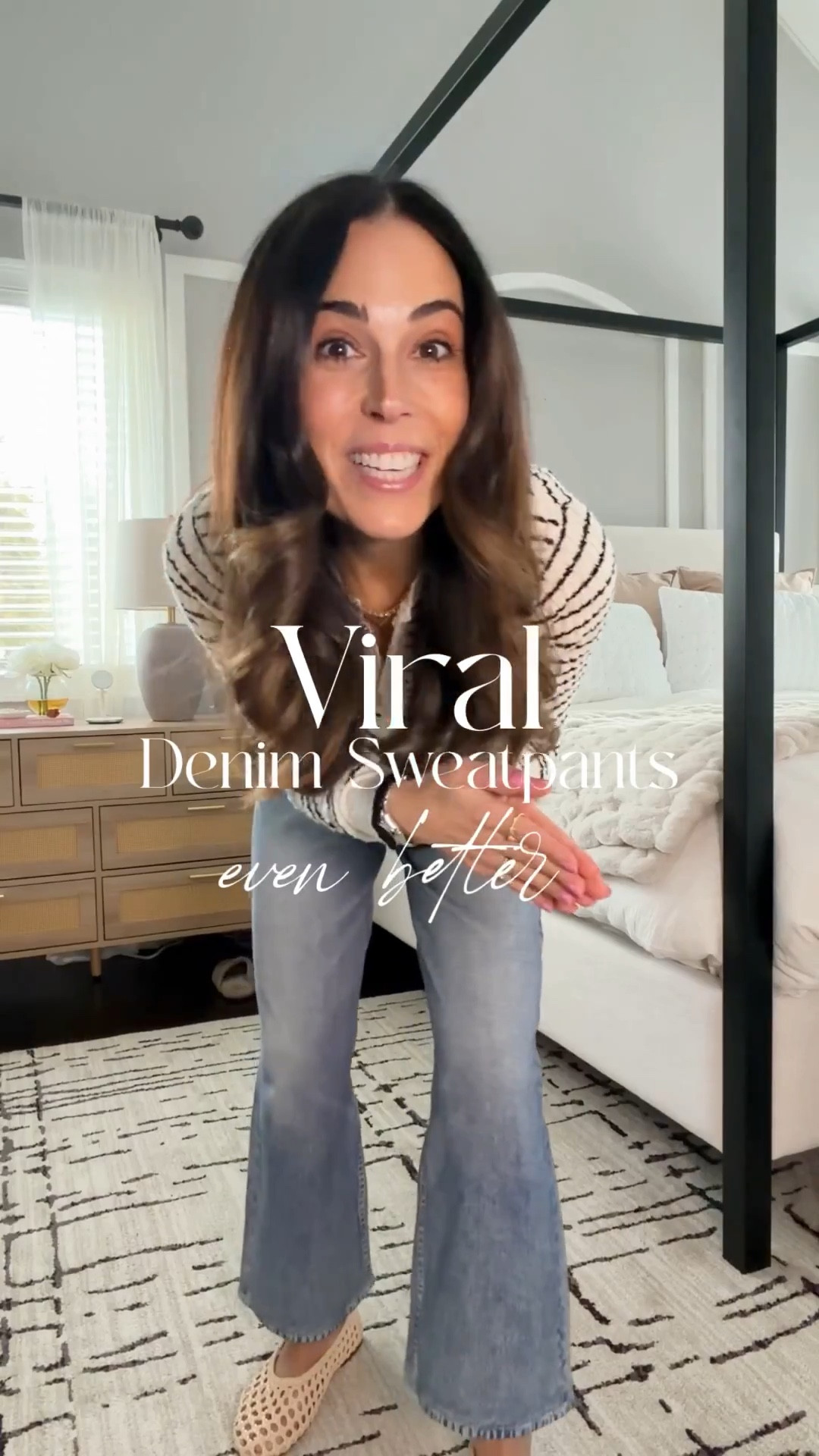 The best viral denim sweatpants yet now even better 🙌🏻 

Comment SHOP below to receive a DM with the link to this post on my LTK ⬇ https://liketk.it/5UEbN #ltkover40 #ltkmomlife #ltkootd

#LTKOver40 #LTKgrwm #LTKmomlife