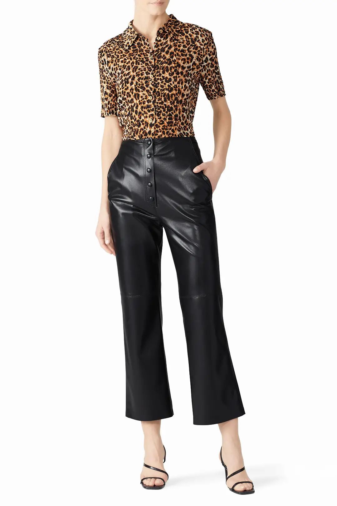Faux Leather Sora Pants | Rent The Runway