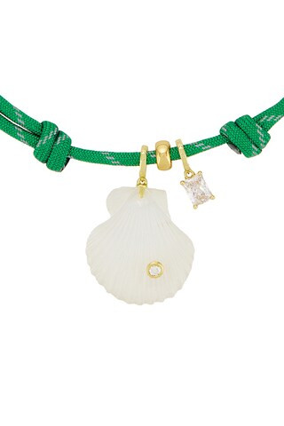 Salgada Necklace in Green | Revolve Clothing (Global)