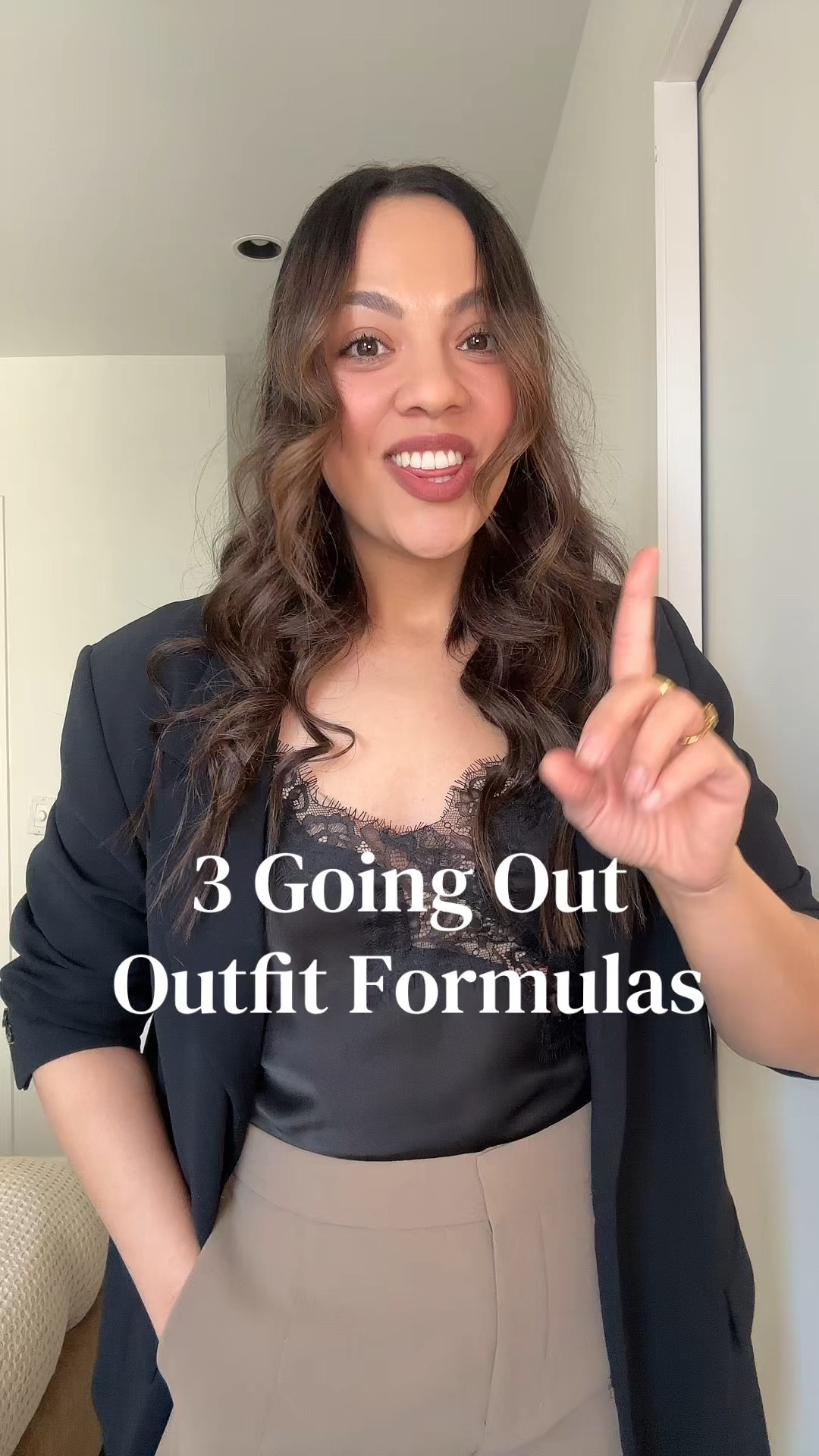 Three going out outfit formulas!

1. Try some dress pants in the blazer.

2. Try a cute top and something short and into knee high boots.

3. Jeans and a cute top. ￼

#LTKMidsize #LTKootd #LTKSeasonal