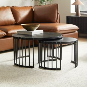 Spoke Nesting Coffee Tables (23"&ndash;31") | West Elm (US)