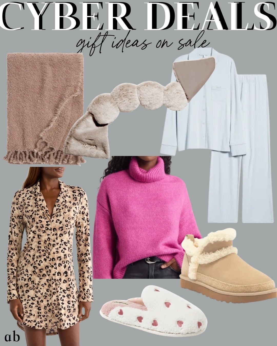 Gifts for her on sale: pajama sets, blanket, slippers, weighted eye mask 

#LTKFindsUnder50 #LTKGiftGuide #LTKFindsUnder100