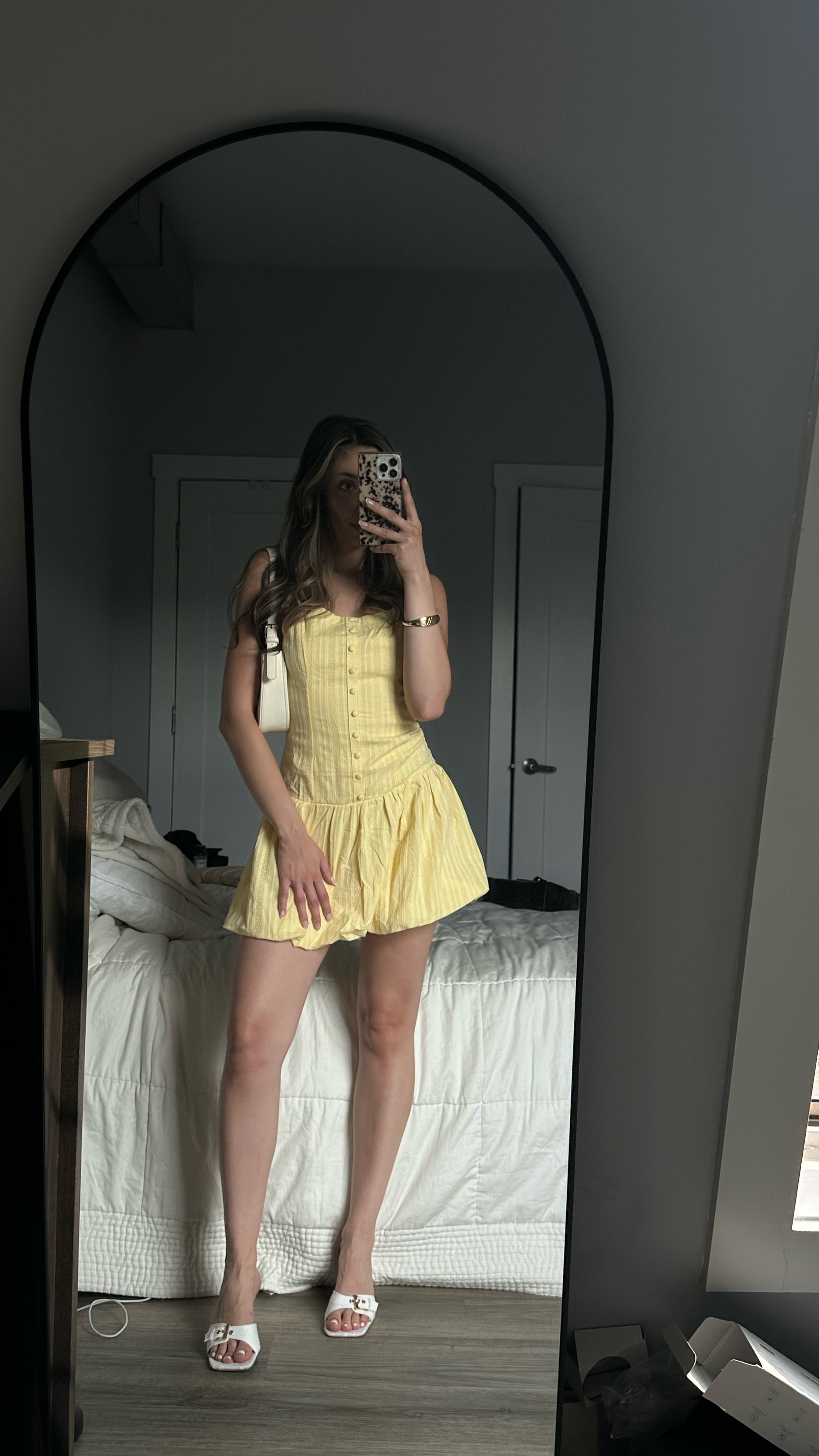 The most perfect dress for summer! 💛🍋🌼 #nowtrending #yellowdress #bubblehem #butteryellow 

#LTKStyleTip #LTKTravel #LTKSeasonal