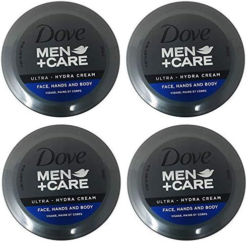 Dove Men+Care Ultra-Hydra Cream with 24 Hour Moisturization, 2.53 FL OZ (Pack of 4) | Amazon (US)