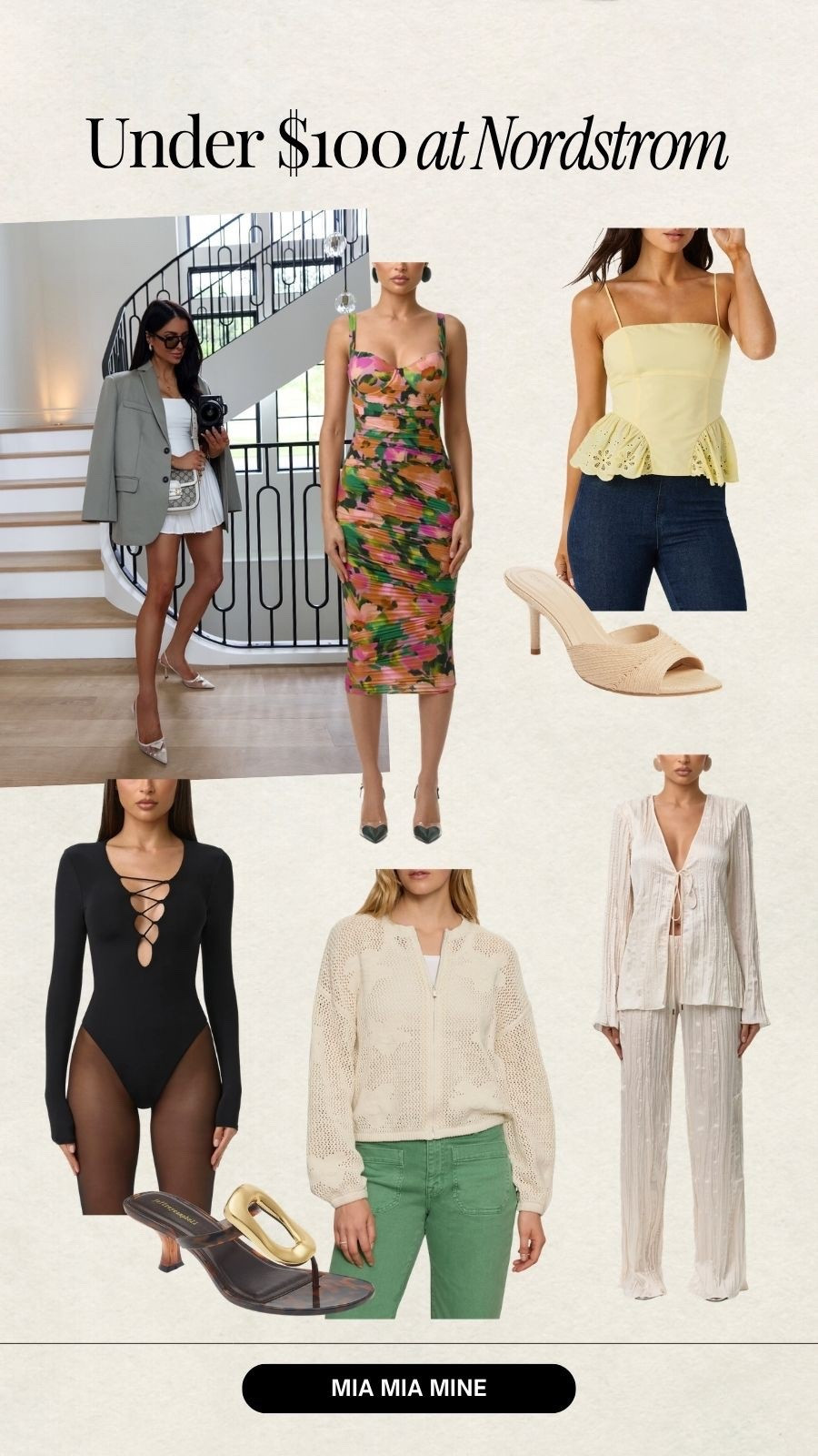 Nordstrom new spring arrivals under $100
Spring dresses, vacation outfits, spring outfits 2026, spring tops, satin set, mesh bomber jacket t



#LTKSeasonal #LTKootd #LTKTravel