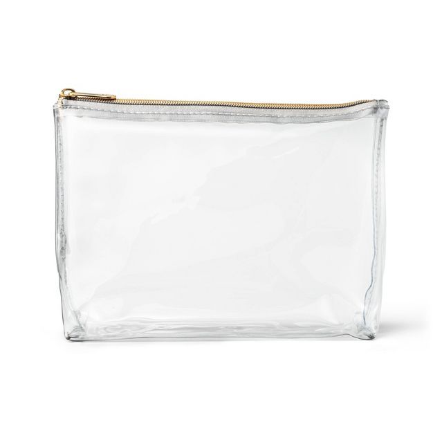 Sonia Kashuk™ Square Clutch Makeup Bag - Clear | Target