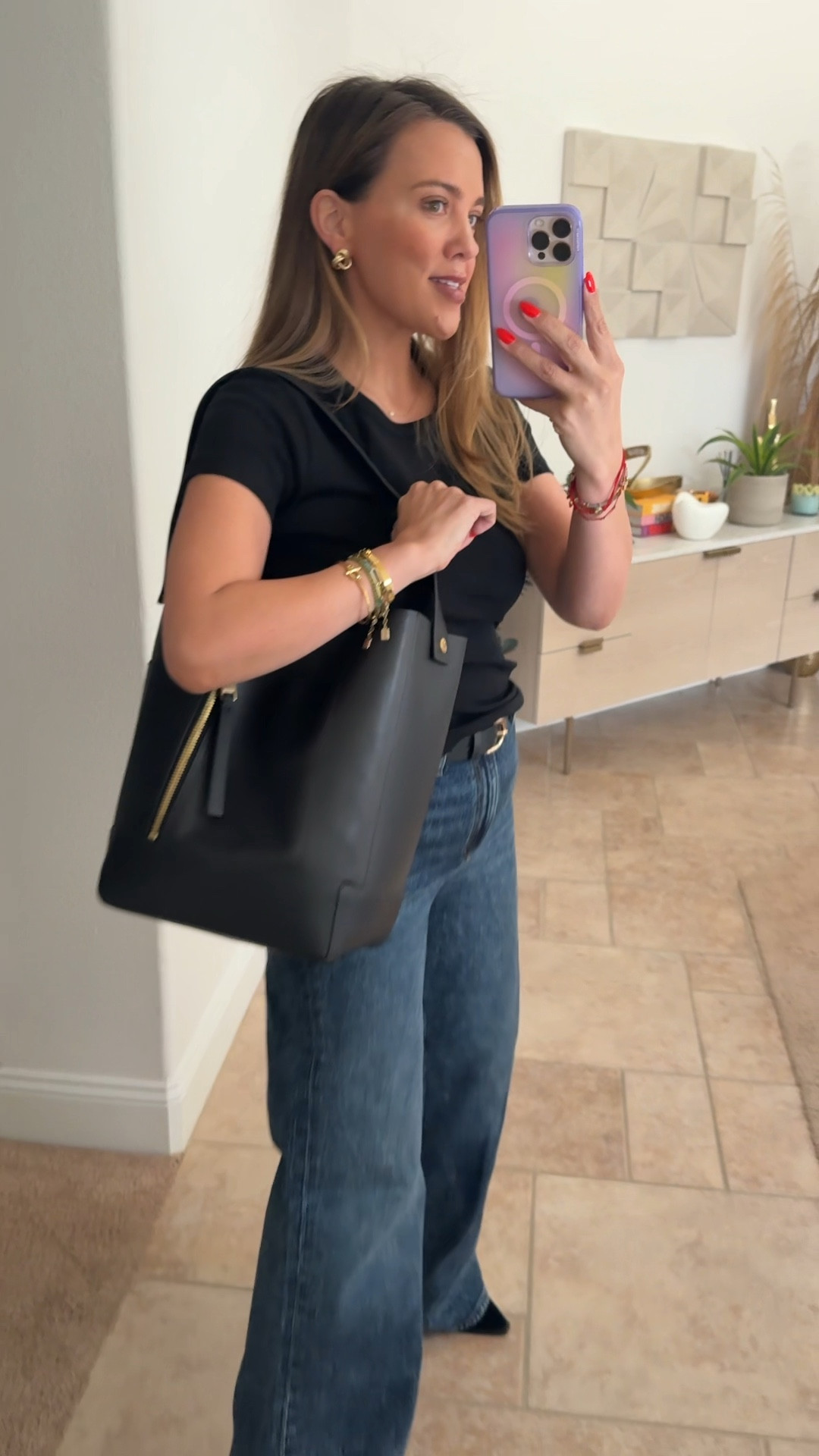 One of my favorite bags from the nordstrom anniversary sale! comes in brown suede too.  