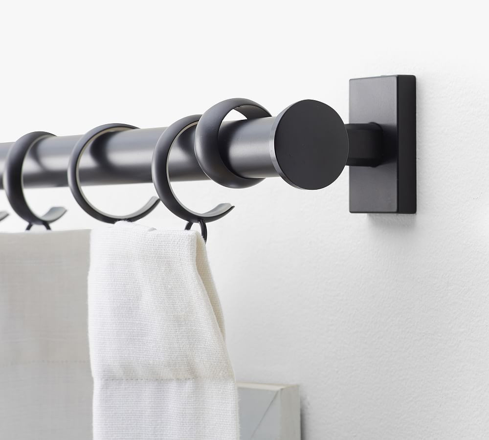Curtain Rod & Wall Bracket | Pottery Barn (US)