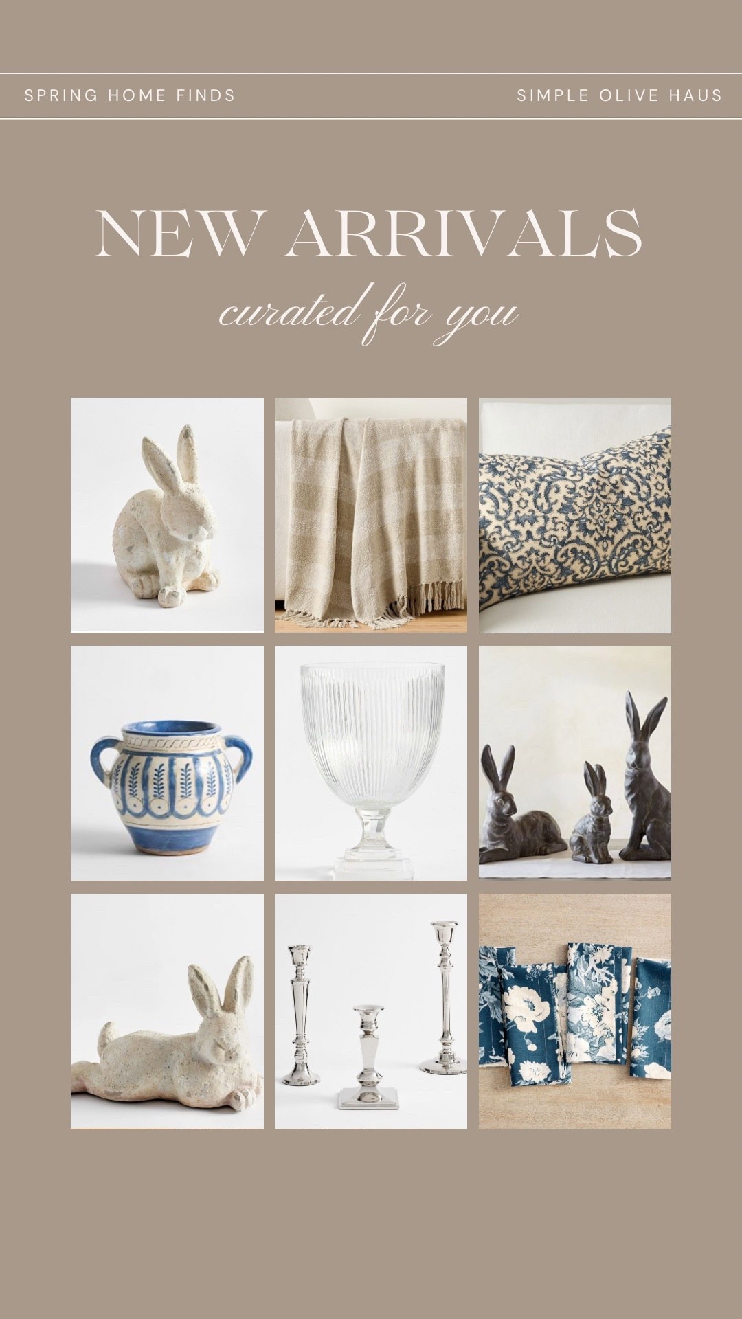 I can’t wait to get these bunnies in and add pops of blue for spring and summer. 

#LTKSeasonal #LTKHome #LTKFindsUnder100