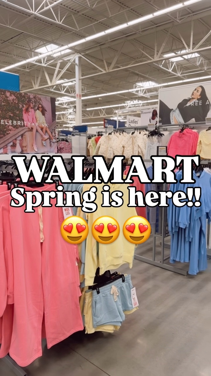 Spring is here, inside at least! 😍

Walmart
No boundaries
Celebrity pink
Sets
Denim
Tops

#walmartpartner #springfashion #newarrivals #springhaul #walmarthaul 