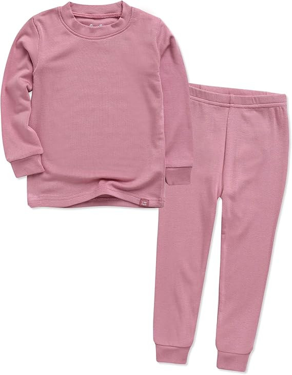 VAENAIT 6M-12Y Toddler Toddler Kids Toddler Girls Boys Soft Comfy Modal Tencel Solid Raglan Sleep... | Amazon (US)