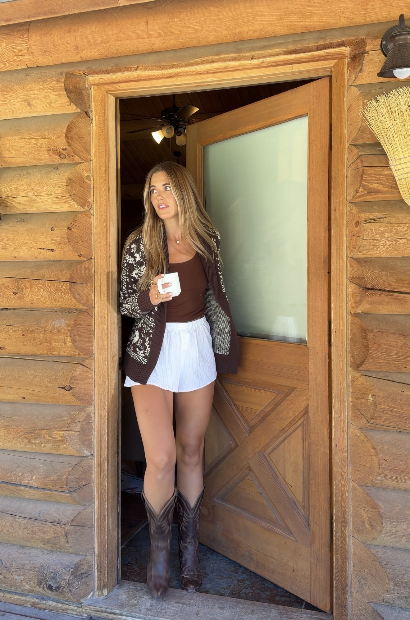 cardigan is TTS, size down half size in boots, my shorts are a few seasons old but i linked similar options!

#LTKgrwm #LTKootd #LTKSeasonal