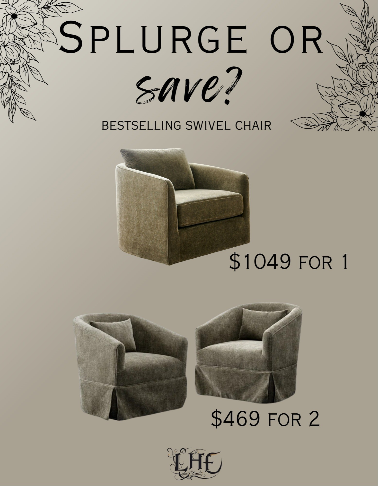 Pottery barn dupe! I just love these green moss chairs ❤️ ... Shop by clicking the thumbnails below 👇... chair, living room furniture, bedroom chair, living room chair, swivel chairs, splurge or save, save vs splurge, pottery Barn, pottery barn best sellers, dupe, affordable home decor, affordable furniture, affordable chair, modern farmhouse living room, farmhouse living room 

#LTKSaleAlert #LTKHome #LTKStyleTip